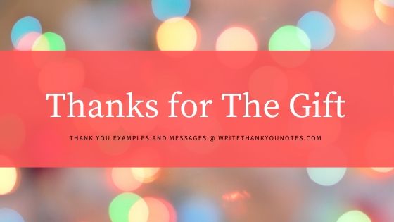 Write Thank-You Notes