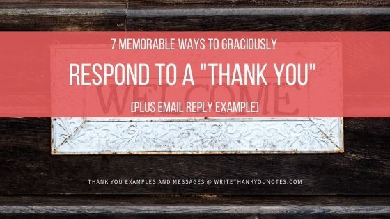 Write Thank-You Notes