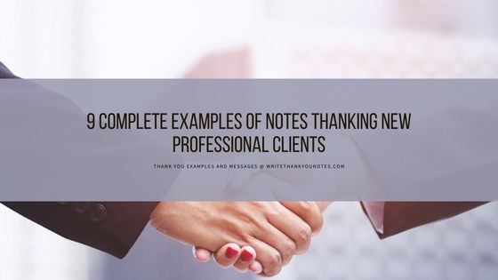 Write Thank-You Notes