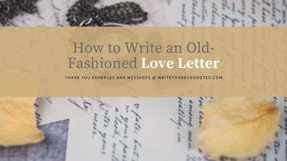 Write Thank-You Notes
