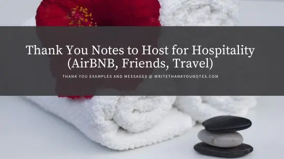 Write Thank-You Notes