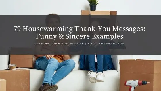 Write Thank-You Notes
