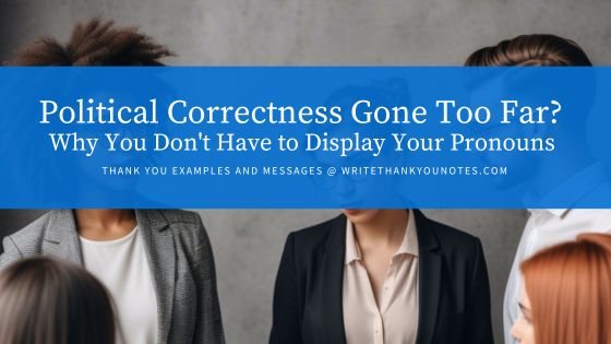 Write Thank-You Notes